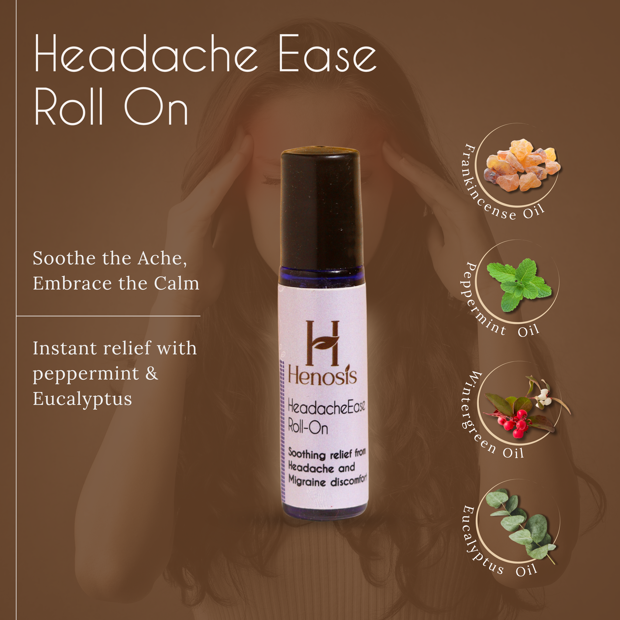 Headache, Migrain And Sinus Roll On